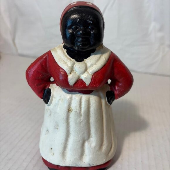 Cast Iron Black Americana Coin Bank - Picture 1 of 5